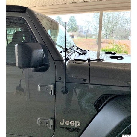 Antenne 33cm Soepel voor Jeep JK
