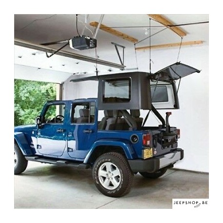 Harken Hardtop Hoister for Jeep Wrangler  - Votre spécialiste  en accessoires pour Jeep Wrangler