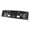 Rear license plate bracket with lighting E-mark