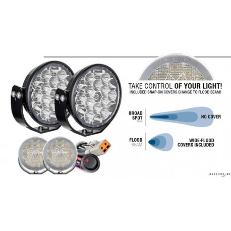 Kit LED additionnels Vision X VL 2pcs avec harnais