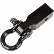 Receiver hitch d-ring shackle