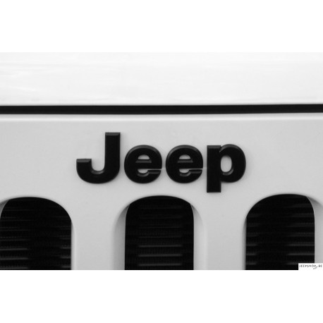 Black Jeep Logo Jeep JK  - Votre spécialiste en accessoires  pour Jeep Wrangler