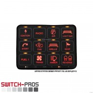 Switch-Pros RCR-Force 12 Bedieningspaneel voor Electronica