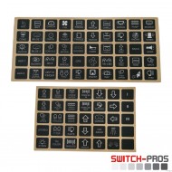 MARINE SWITCH LEGENDS FOR SWITCH-PROS SYSTEM