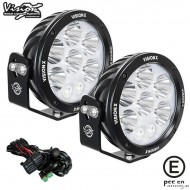 Vision X ADV LED-lights 2pcs with wiring harness