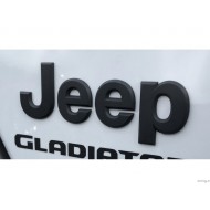 Zwart Jeep logo Zijde Jeep JL JT