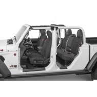 Housses de siège avant et arrière en néoprène pour Jeep Gladiator JT