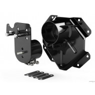 Kit de montage de roue de secours réglable Alpha HD 5-5" pour Jeep JK
