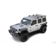 Barres de toit (3pcs) Rhinorack Vortex backbone pour Jeep JL Unlimited 2019+