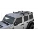 Barres de toit (3pcs) Rhinorack Heavy Duty backbone pour Jeep JL Unlimited 2019+