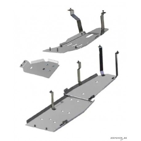 Kit skidplates (3stuks) voor Jeep Gladiator 3.0 Diesel