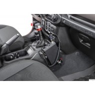 Quick Disconnect CB Radio Mount for Jeep Wrangler JL / Gladiator JT with Full Size CB Radios