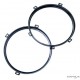 Black JK Headlight Retainer Rings (2pcs)