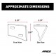 Supports Feux Additionels Parebrise JK (2pcs)