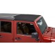 Sunrider for Hardtop Black Twill for Jeep JK