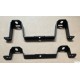 Auxiliary Light Bracket for 3pc bumper Jeep JL/JT