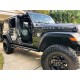 Promo 5 Jantes Fuel Shok Black 17x9 ET-12 pour JK/JL/JT