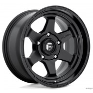 Promo 5 Jantes Fuel Shok Black 17x9 ET-12 pour JK/JL/JT