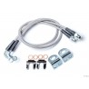 30" Stainless Steel Braided Brake Line Kit – Rear for Jeep JK