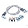 26” Stainless Steel Braided Brake Line Kit – Front for Jeep JK