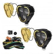 Flex Era 3 - Kit de 2 phares antibrouillard à double mode SAE - Master Kit