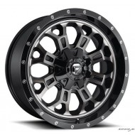 Promo 4 Jantes Fuel Crush 17x9 ET-12 pour JK/JL/JT