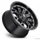 Promo 4 Velgen Fuel Crush 17x9 ET-12 voor JK/JL/JT