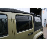 Grilles d'aération fenêtre Jeep JK Unlimited